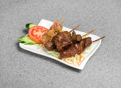 Beef Tongue Skewers