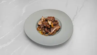 Stir-fried Beef with Scallions