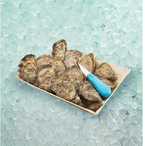 French Krystale Oyster Nr.2 12 Pieces