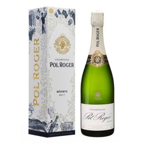 Pol Roger Brut Reserve Champagne with Gift Box 750ml