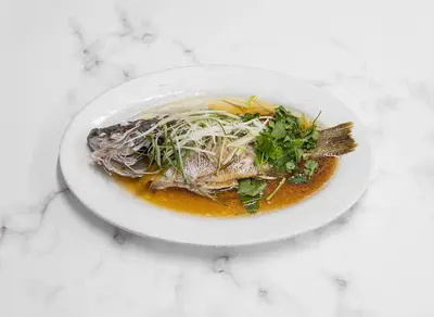Steamed Snapper