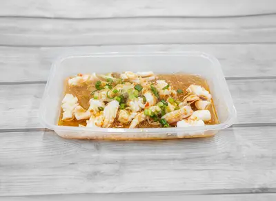 Steamed Chinese Vermicelli with Squid